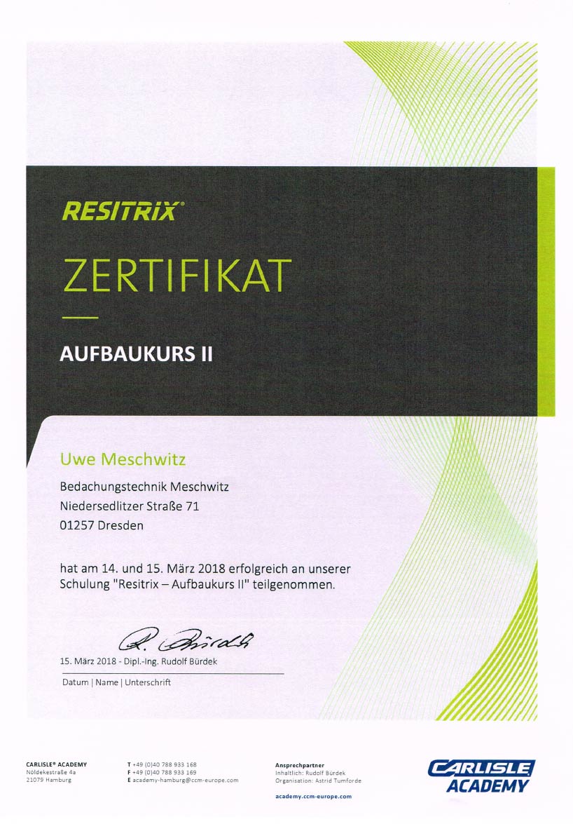 download Zertifikat